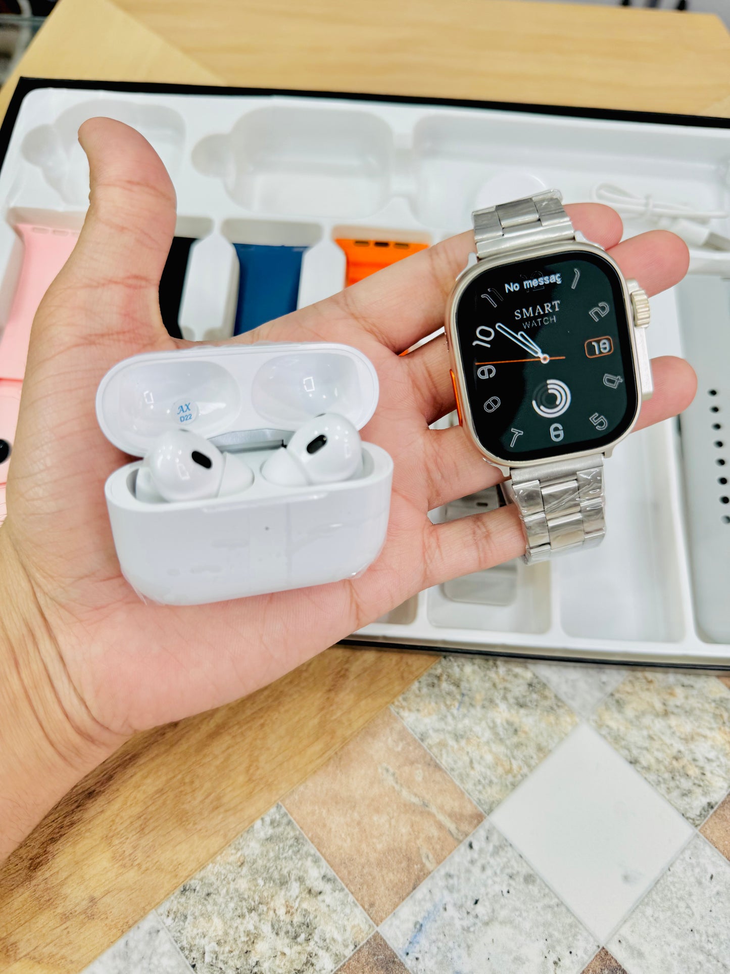 ultra 2 watch with free buds