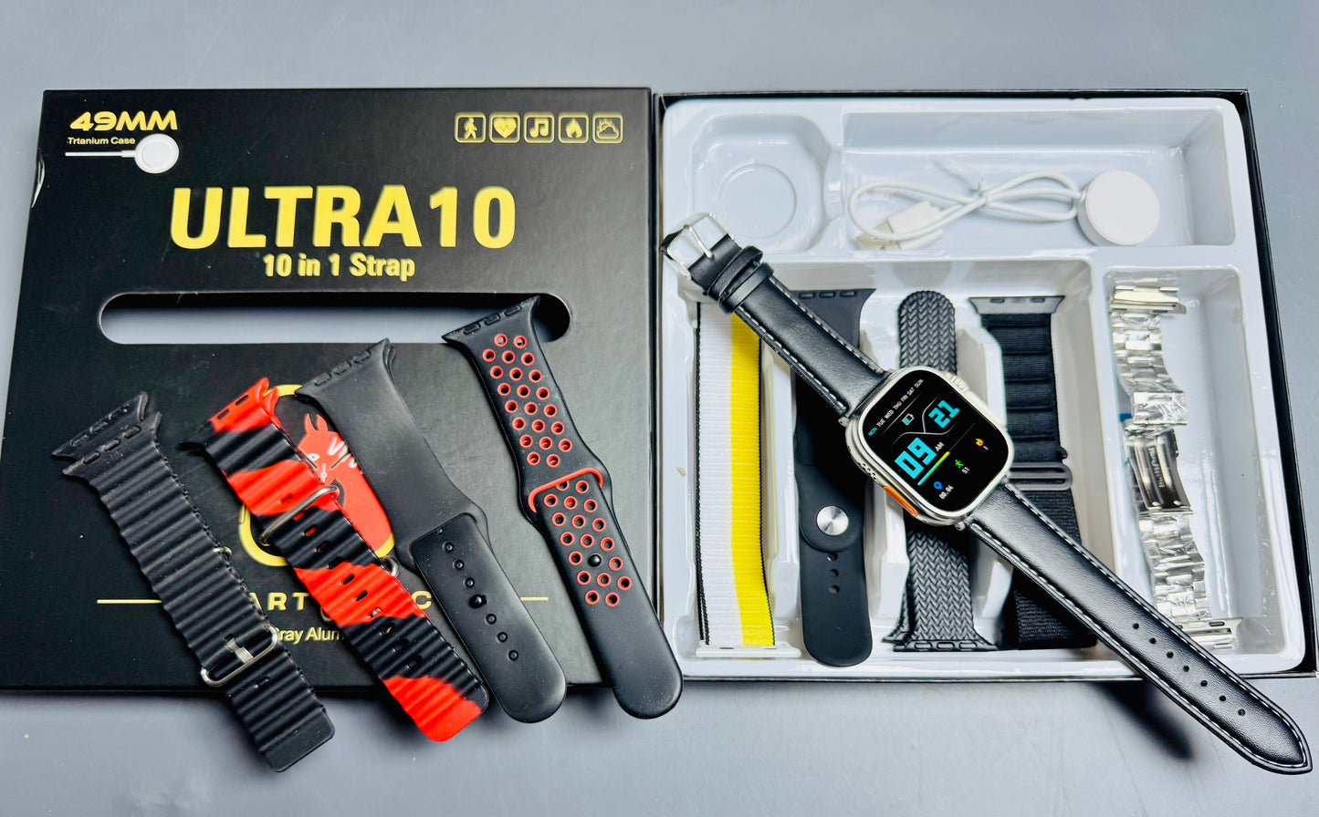 ultra 10  with 10 straps