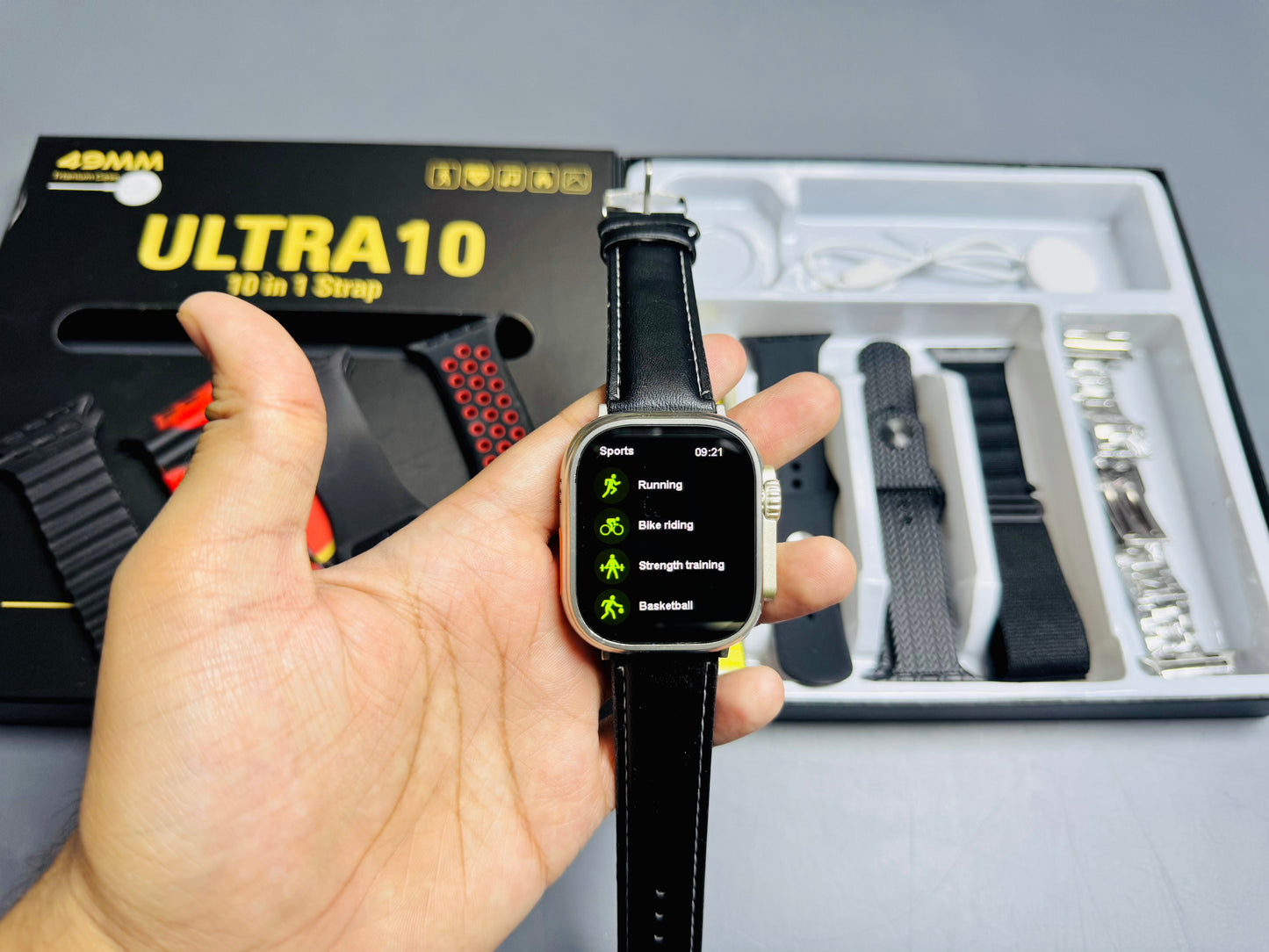 ultra 10  with 10 straps