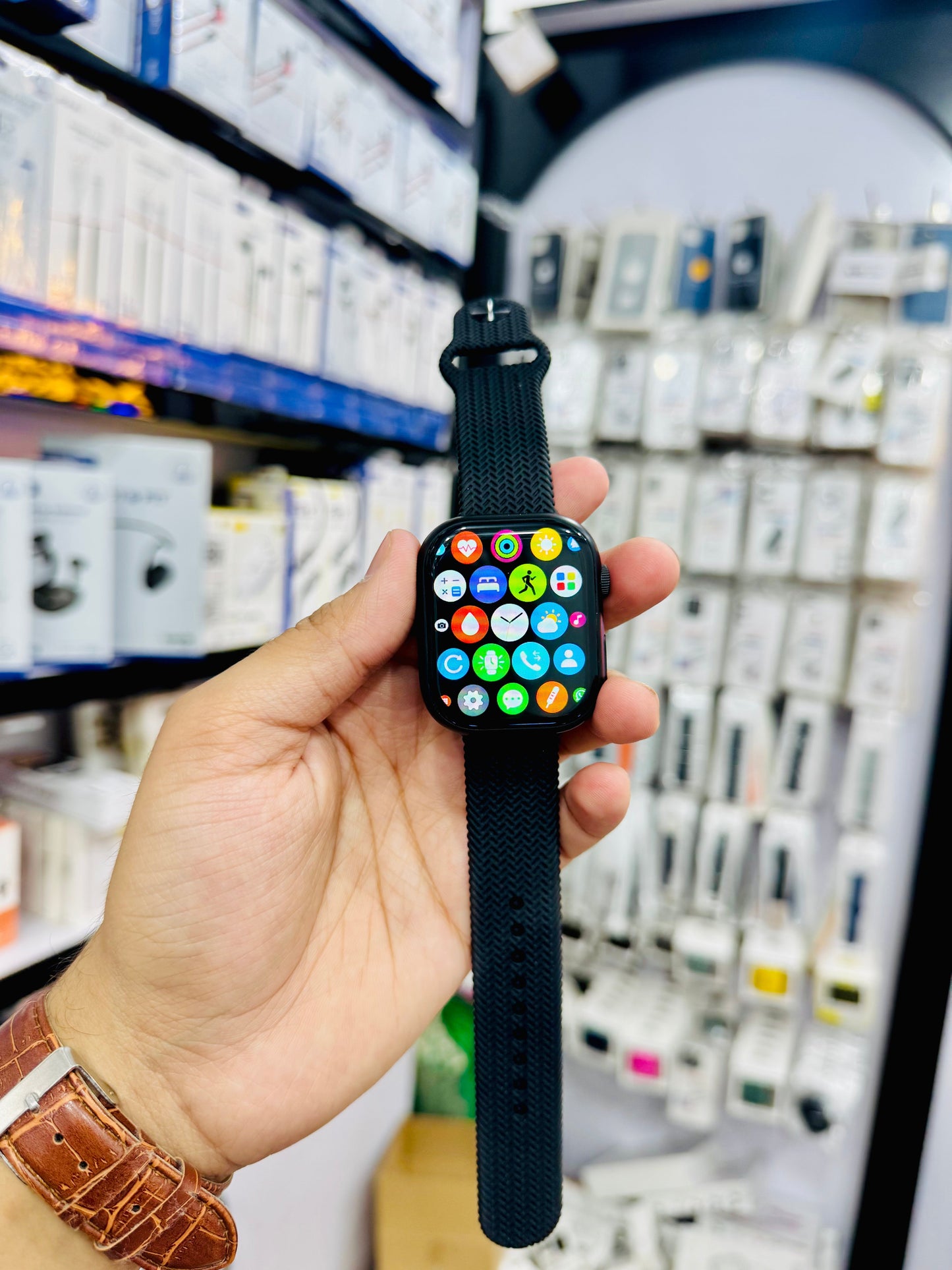 Super Amoled  7 straps watch