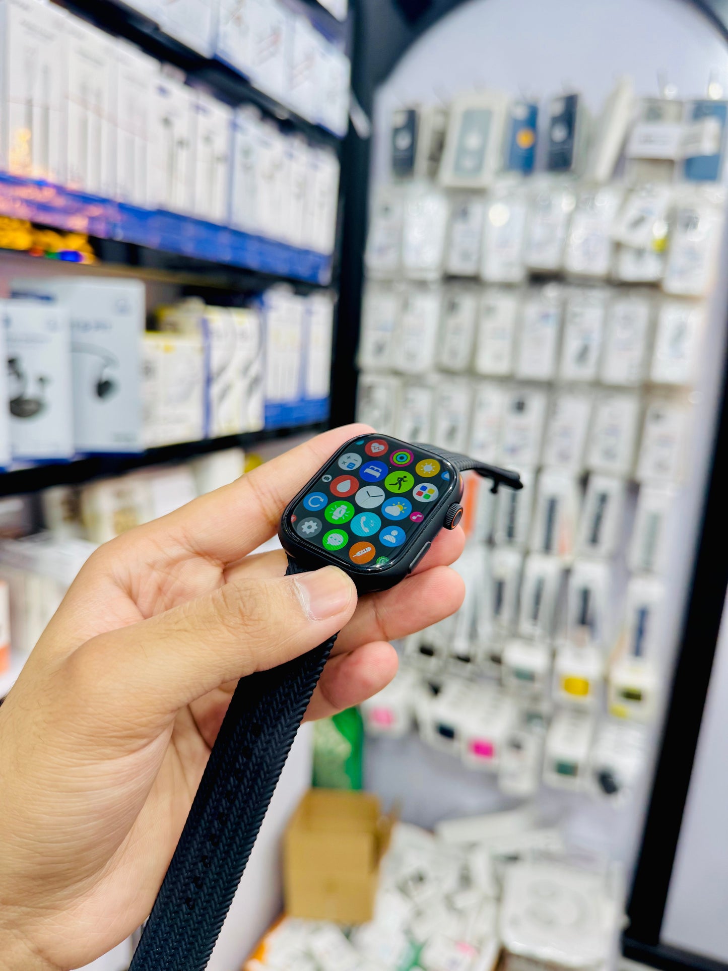 Super Amoled  7 straps watch