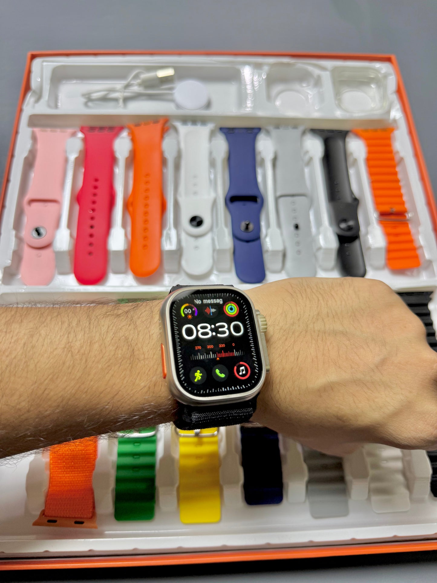 smart watch with 16 straps